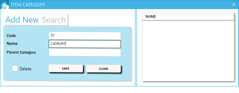 Item Category and Group Creation